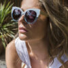 Sticks & Sparrow Sunglasses / Petal Blue - Image 4