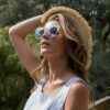 Sticks & Sparrow Sunglasses / Petal Blue