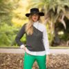 Green Pant Suit - Pants