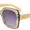 Sticks & Sparrow Sunglasses - Maggie Crystal Khaki - Image 2