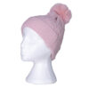 Blush Pink Rib Knit Beanie