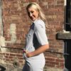 Striped Navy/White Jumpsuit - Image 3