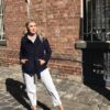 Striped Navy/White Jumpsuit - Image 4